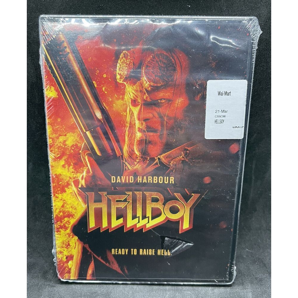 🍒 Hellboy‎ ~ David Harbour DVD 👌New Sealed